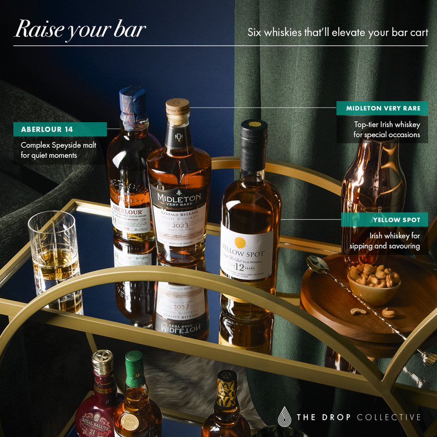 Raise your bar - Six whiskies that'll elevate your bar cart