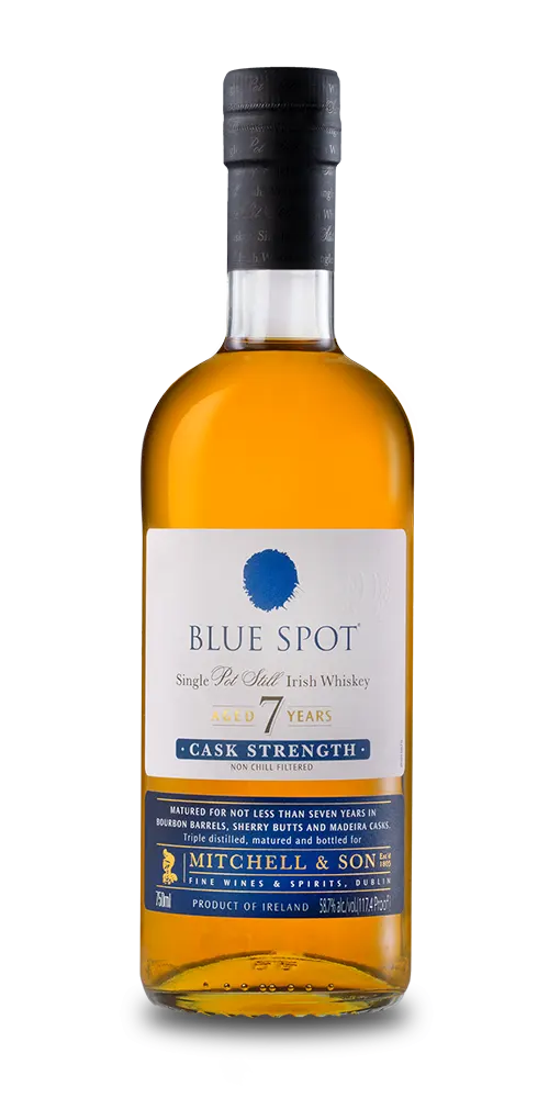 Blue Spot 7 Year Old Bottle