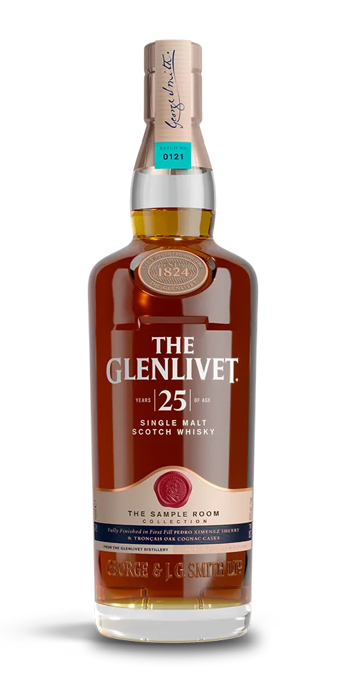 The Glenlivet 25 Year Old Bottle