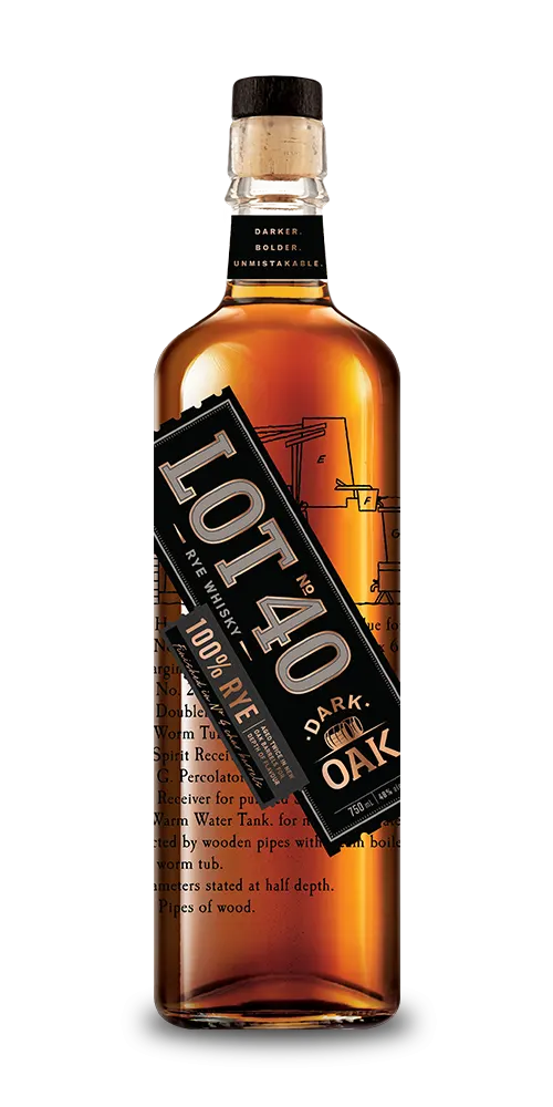 Lot No. 40 Dark Oak Bottle