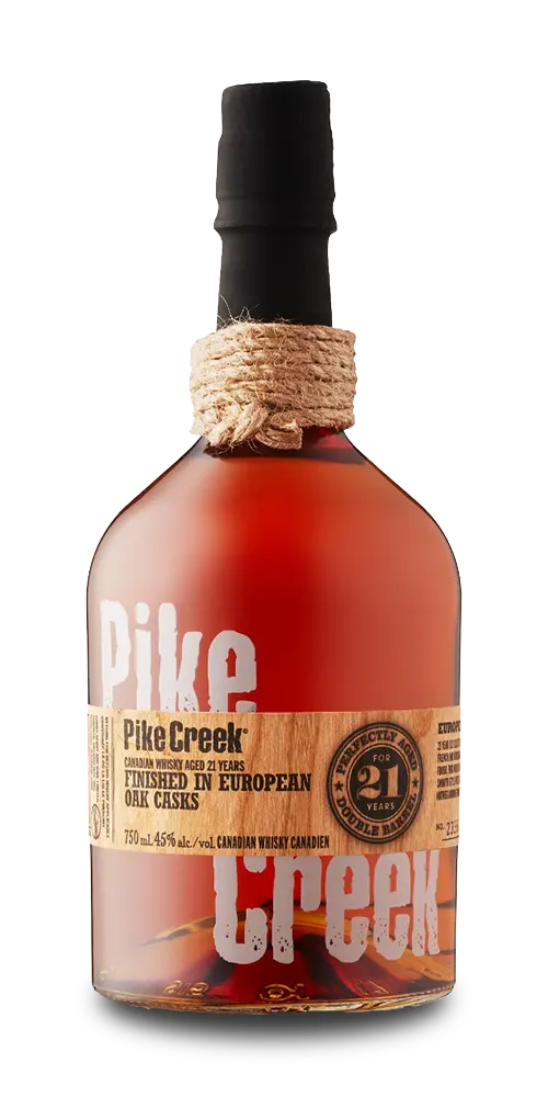 Pike Creek 21 Year Old European Oak Finish Bottle