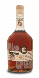 Pike Creek Canadian Whisky Bottle