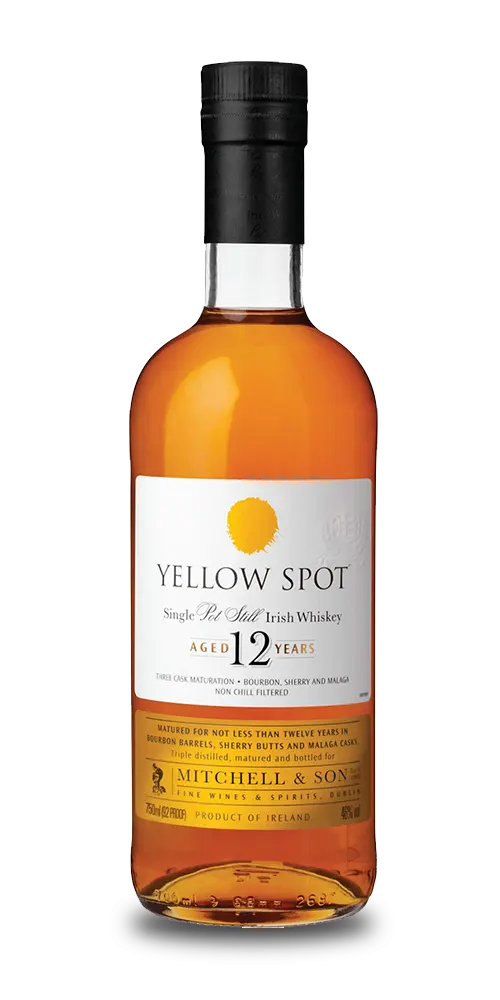 Yellow Spot Single Pot Bottle